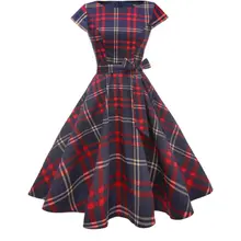 Product image of Boatneck Cap Sleeve Party Dress