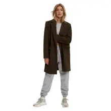 Product image of Noize Masa Mid Length Vegan Wool Coat