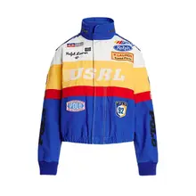 Product image of Polo Ralph Lauren Logo Canvas Racing Bomber Jacket