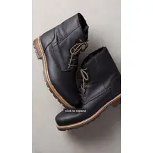 Product image of Victor Shearling-Lined Waterproof Leather Boots