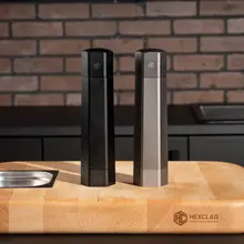 Product image of HexClad HexMill Salt and Pepper Grinder Set