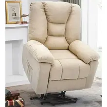 Product image of YODOLLA Power Lift Recliner for Elderly, Electric Lift Chair with Heated Vibration Massage in Beige