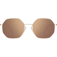 Product image of Zenni Rose Gold Geometric Glasses 3229514
