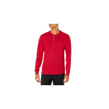 Product image of Hanes Men’s Beefy Long Sleeve Three-Button Henley