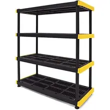 Product image of Centrex Plastics 48 Inch 4 Tier Indoor and Outdoor Ventilated Shelf