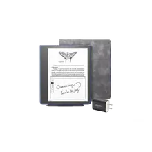 Product image of Kindle Scribe Essentials Bundle (Brush Print Leather Folio Cover)
