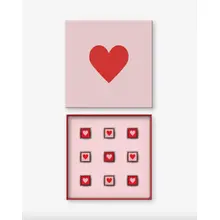 Product image of Compartés Valentine's Chocolate Heart Gift Box
