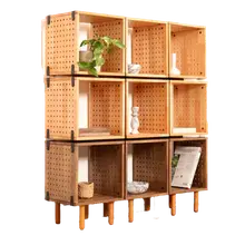 Product image of Fillniture Storage Cube, Wood Bookcase, Record Storage, Shelving Unit
