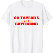 Product image of Go Taylor's Boyfriend Football Fan T-Shirt