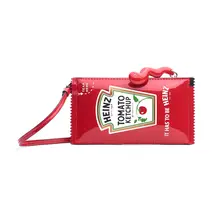 Product image of Heinz x Kate Spade New York Printed Patent Coin Card Case Wristlet
