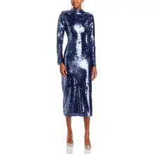 Product image of Self-Portrait Sequined Midi Dress