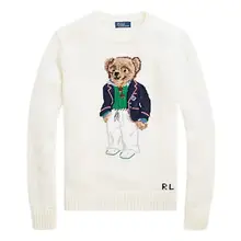 Product image of  Polo Ralph Lauren Polo Bear Cotton Crewneck Sweater