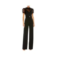 Product image of Illusion Belted Jumpsuit