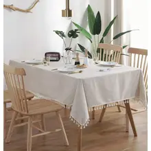 Product image of Washable Cotton Linen Tablecloth