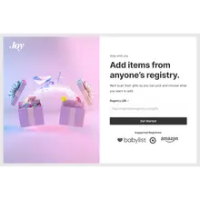 Product image of Joy baby registry