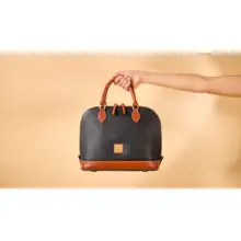 Product image of Dooney & Bourke Pebble Grain Zip Zip Satchel