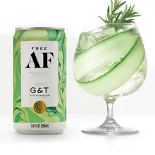 Product image of Free AF Cucumber G&T (12-Pack)