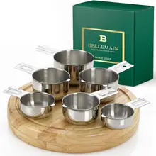 Product image of Bellemain Stainless-steel Measuring Cup Set