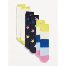 Product image of Old Navy Cozy Crew Socks 3-Pack for Women