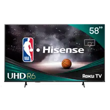 Product image of Hisense 58-Inch Class 4K UHD Roku Smart TV