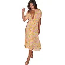 Product image of Never Fully Dressed Havana Wrap Dress