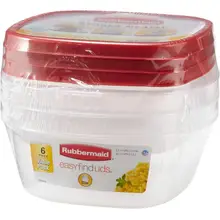 Product image of Rubbermaid Easy Find Lids Food Storage Containers