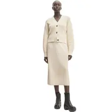 Product image of Everlane Organic Cotton Sweater Midi Skirt