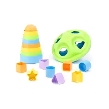 Product image of Green Toys Stacker & Shape Sorter 