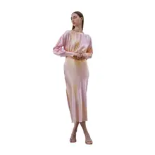 Product image of Lavender Fields Maxi Silk Dress