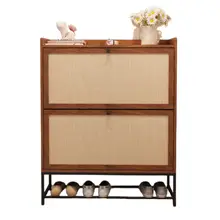Product image of Bay Isle Home 20 Pair Shoe Storage Cabinet