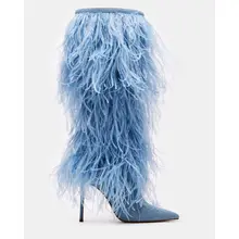 Product image of Steve Madden Pascall Denim Fabric Boots