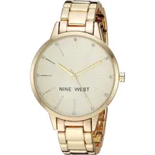 Product image of Nine West Crystal Accented Bracelet Watch
