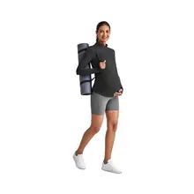 Product image of UPF 50+ Half Zip Sun Maternity Shirts