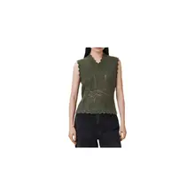 Product image of AllSaints Vanessa pointelle knit sweater vest