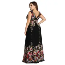 Product image of Ever-Pretty Chiffon V-Neck Maxi Dress