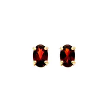 Product image of Oval Birthstone Earrings
