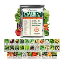 Product image of Open Seed Vault 15,000 Non GMO Heirloom Vegetable Seeds