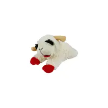 Product image of Multipet Lamb Chop Squeaky Plush Jumbo Dog Toy