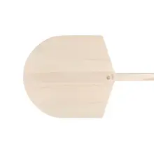 Product image of American Metalcraft 2616 Wood Pizza Peel with 9-inch Handle, 17in x 16in Blade