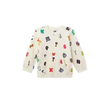 Product image of Toddler Adaptive Alphabet Print Crewneck Sweatshirt