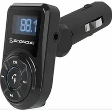 Product image of Scosche Bluetooth hands-free car kit with FM transmitter