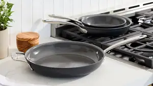 All-Clad's new NS Pro Nonstick Ceramic frying pans
