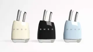 This knife block set is the retro touch you didn’t know you needed