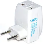 Product image of Ceptics 3 Outlet Travel Adapter Plug Type C