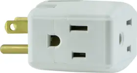 Product image of GE 58368 Grounded 3-Outlet Tap