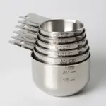 Product image of KitchenMade 6-Piece Stackable Measuring Cup Set