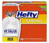 Product image of Hefty Strong Trash/Garbage Bags (Kitchen Drawstring, 13 Gallon)