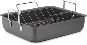 Product image of Calphalon Classic Hard-Anodized 16" Roaster With Nonstick Rack