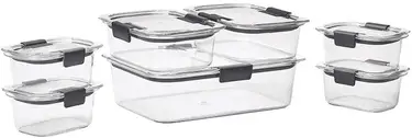 Product image of Rubbermaid Brilliance Food Storage Containers 14-Piece Set