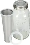 Product image of County Line Kitchen Cold Brew Coffee Maker with Stainless Steel Lid (2qt)